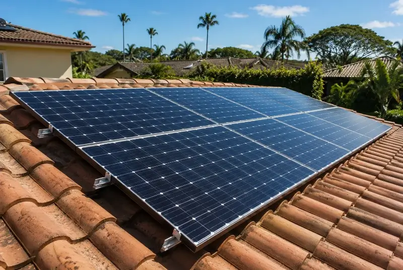 Installation de panneaux solaires à Graissessac